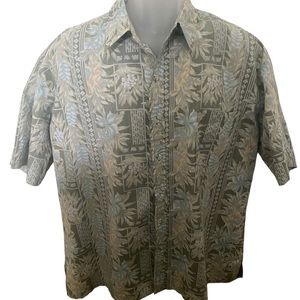 Cooke Street Aloha Hawaiian Print Shirt Men Xl - image 1